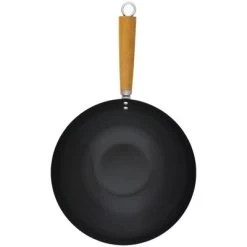 Cuisena Non-Stick Stir Fry Wok Acacia - 35cm -Kitchen Sale Shop 97183 NonStickStirFryWokwAcaciaHandle30cmNEW HR2 a7b64ac1 7414 44fa 8dd7 6103222fdaff