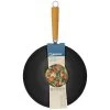 Cuisena Non-Stick Stir Fry Wok Acacia - 30cm -Kitchen Sale Shop 97183 NonStickStirFrywAcaciaHandle30cm LS