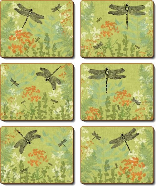 Dragonfly Delight Coasters 3 Dragonfly Delight Coasters