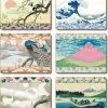 Japanese Landscapes Coasters 2 Japanese Landscapes Coasters -Kitchen Sale Shop CMP433 CMC433 Japanese Landscapes Coasters 89752.1617860738