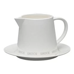Kitchen Sale Shop 29 Abode Gravy Boat 465ml And Plate