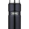 Thermos 470ml Stainless King™ Stainless Steel Vacuum Insulated Flask - Midnight Blue